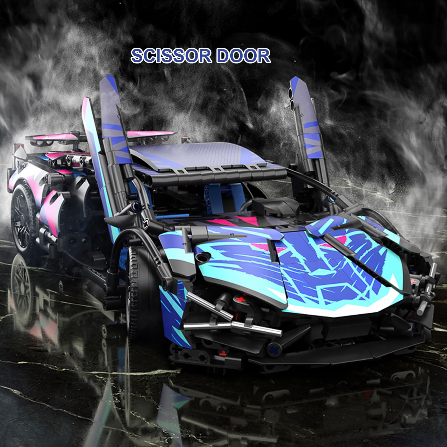 モデルカーレーシングホームセット Amazon.co.jp: Chodia スポーツ レースカー ビルディングブロック